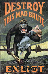 Opice, Němci a propaganda